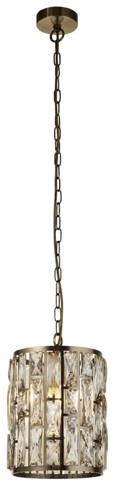 Pendul eleganta design modern Bijou alama antic/ champagne