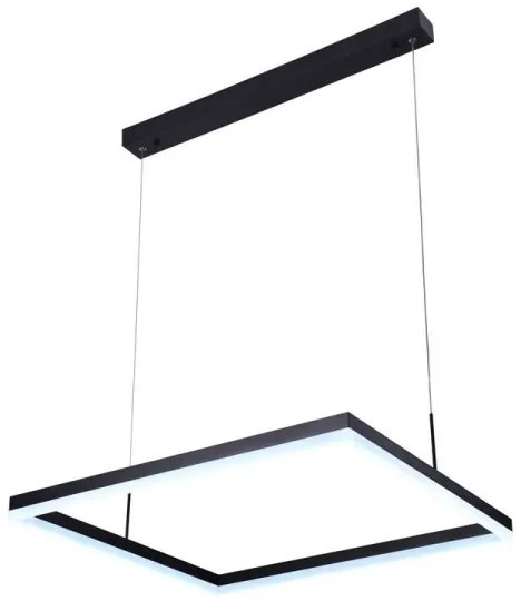 Lustră LED dimabilă pe cablu LED/55W/230V 3000-6500K + telecomandă