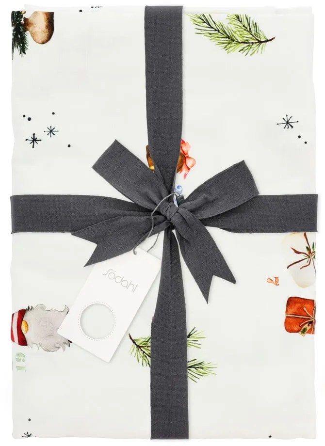 Față de masă din bumbac 140x350 cm cu model de Crăciun Christmas Days – Södahl