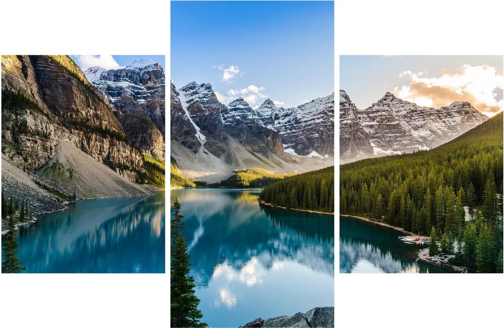 Tablou - Kanada. Parcul național Banff, Moraine Lake (90x60 cm)