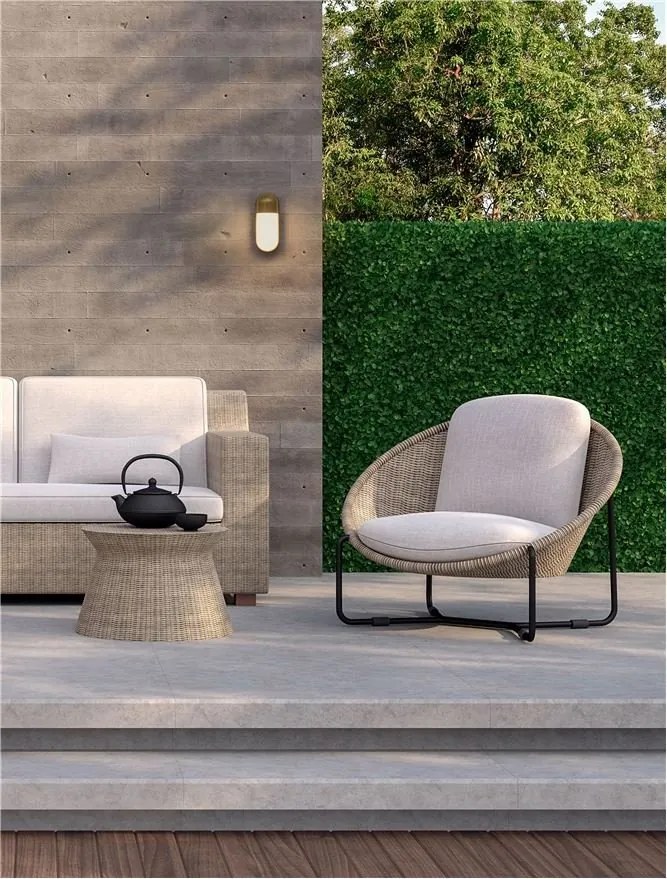 Aplica iluminat exterior IP65 ARROW auriu