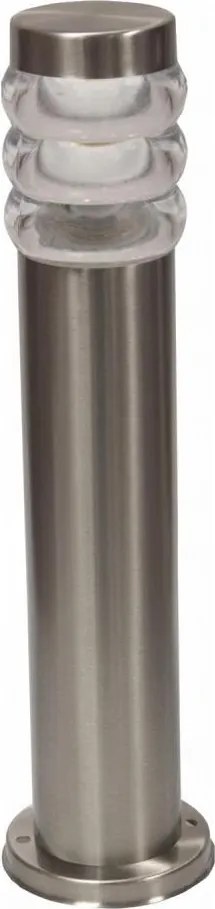 Lampă de exterior LULA 1xE27/60W/230V 45 cm IP44 crom mat