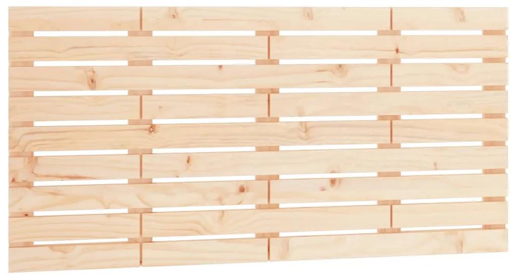 824738 vidaXL Tăblie de pat pentru perete, 156x3x63 cm, lemn masiv de pin