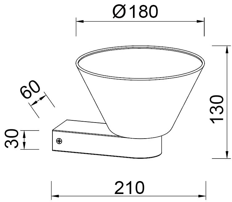 Aplica de perete LED design modern NEW YORK I