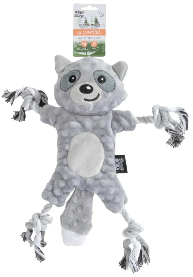 Jucărie pentru câine Racoon – Love Story