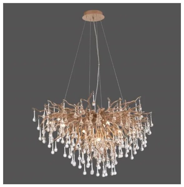 Lustră pe cablu Paul Neuhaus 2192-11 ICICLE 10xG9/40W/230V