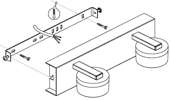 Eglo 96542 - LED Aplica perete baie ROMENDO 1 2xLED/7,2W/IP44