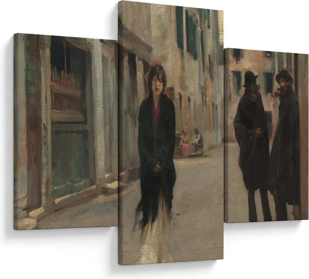 Tablou - John Singer Sargent, Street in Venice, reproducere (90x60 cm)