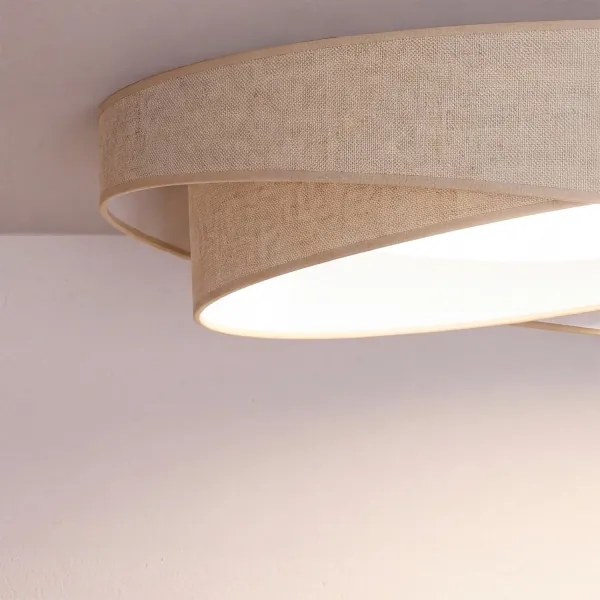 BRILAGI - Plafonieră LED VELVET TWIST LED/24W/230V 4000K Ø 55 cm bej