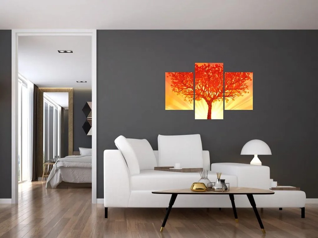 Tablou - Copac în lumina soarelui (90x60 cm)