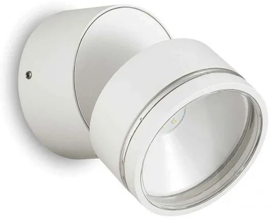 Aplica de perete exterior, IP54 OMEGA AP ROUND BIANCO 3000K