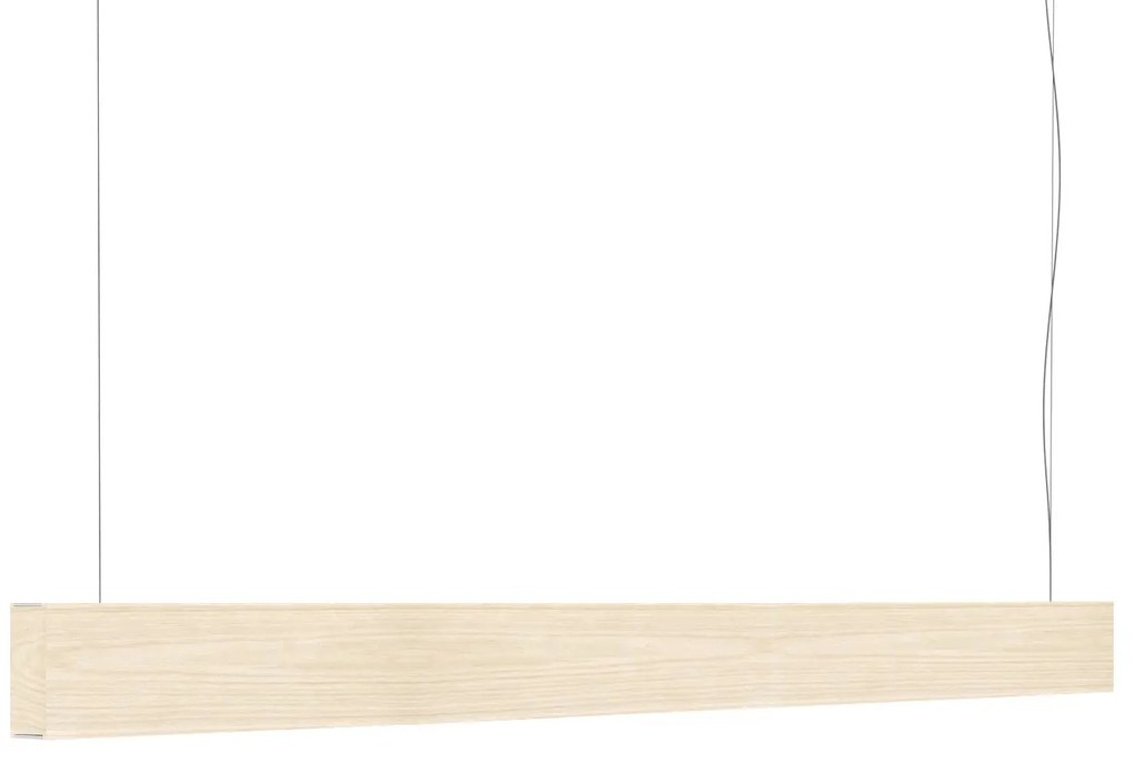 Lampă suspendată LED120, mai multe variante - TUNTO Model: 1600 mm frasin, ceară-ulei, directă și indirectă light