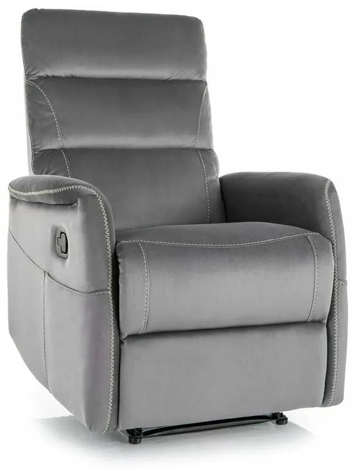 Scaun de masaj Vinci Velvet, gri