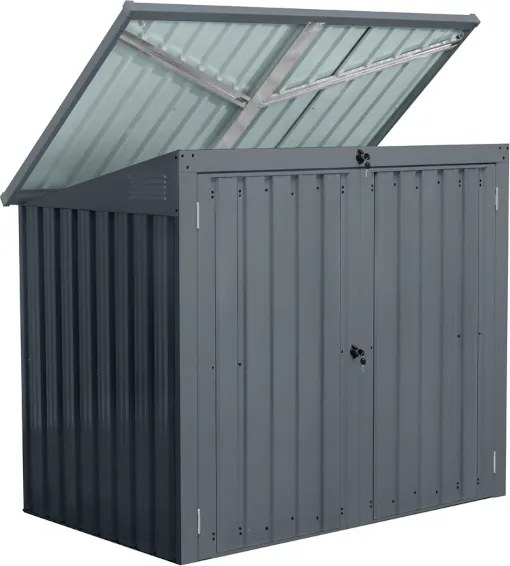 Depozitare coșuri de gunoi 2 x 240l Hamilton Store Boss antracit