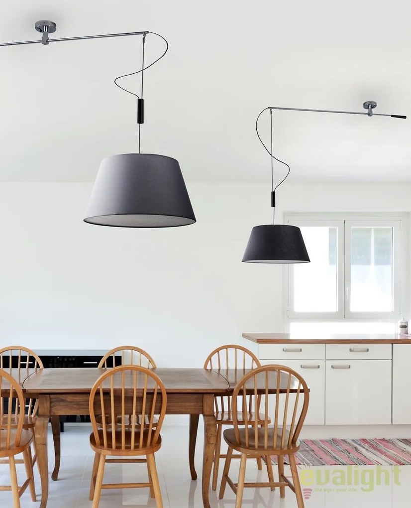 Lustra cu un pendul directionabil MALAGA BK