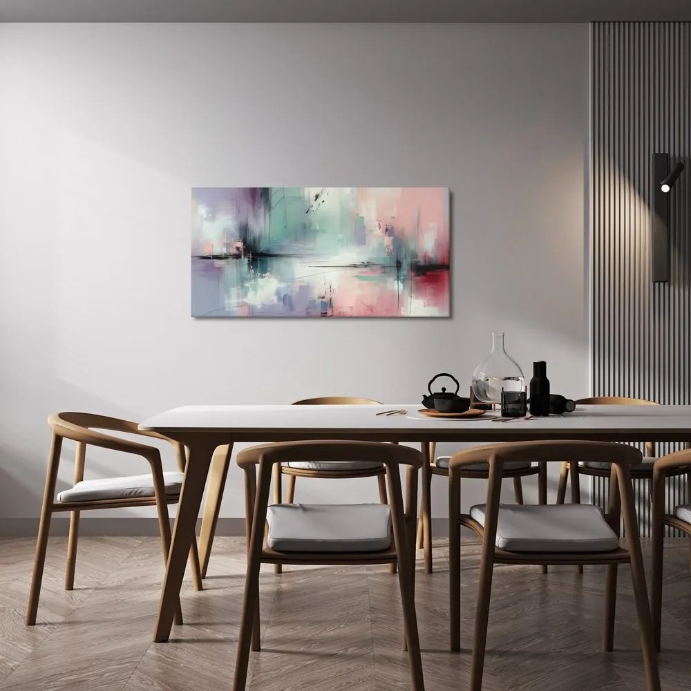Tablou abstracție modernă de culori