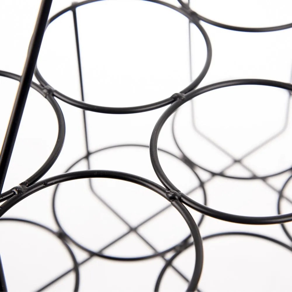 Suport pentru 6 sticle de vin din metal Radka – Orion