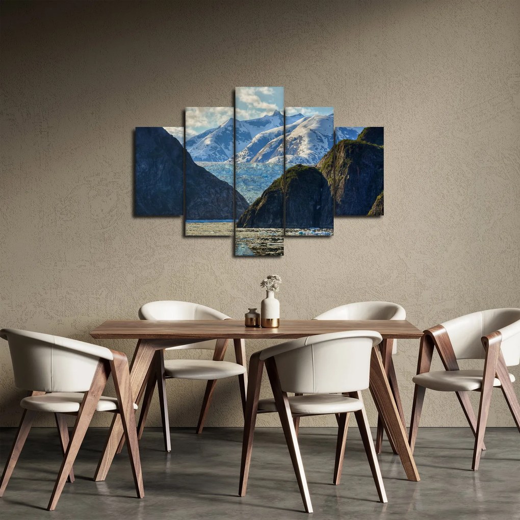 Tablou cu peisaj cu munții (150x105 cm)