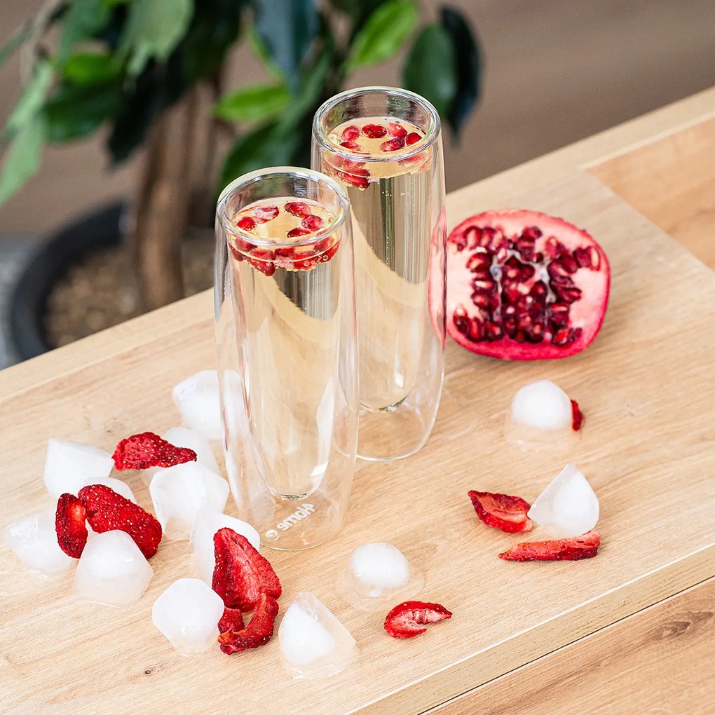 Pahare termo pentru șampanie 4Home Hot&Cool 150 ml, 2 buc