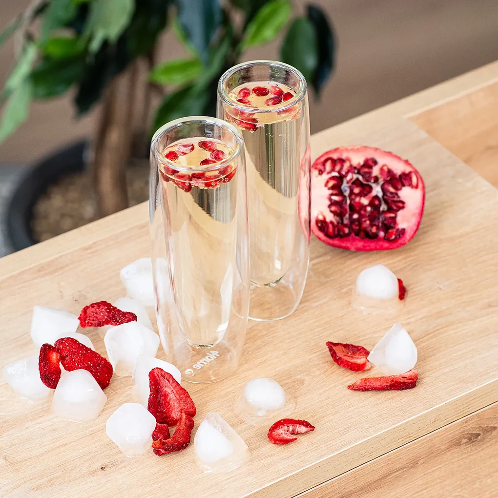 Pahare termo pentru șampanie 4Home Hot&Cool 150 ml, 2 buc