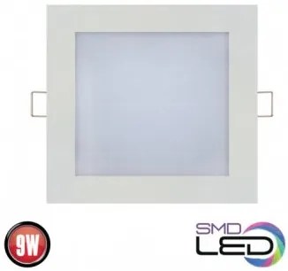 Spot incastrat LED SMD 9W 3000K SLIM/Q-9W HOROZ