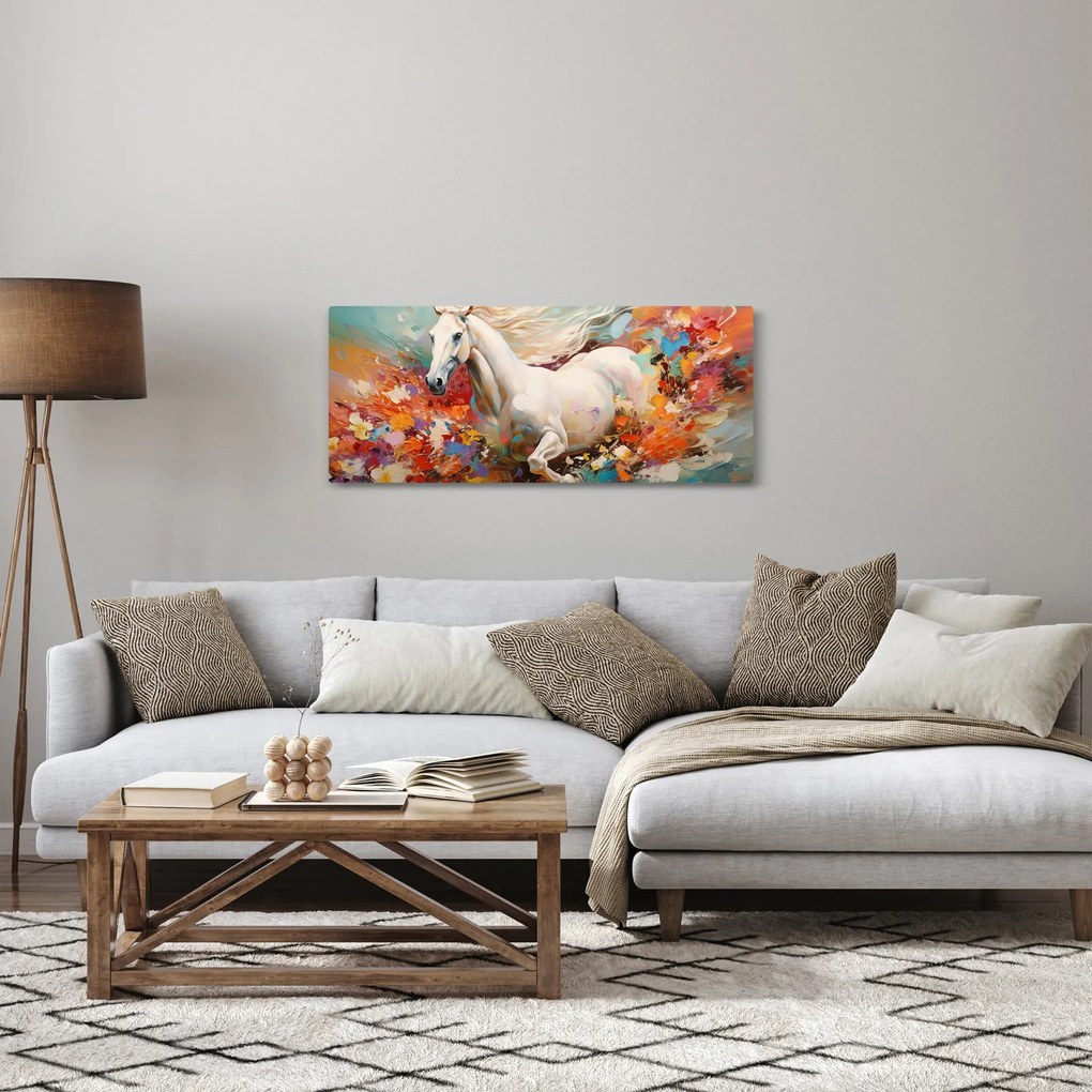 Tablou - Pictura unui cal (120x50 cm)