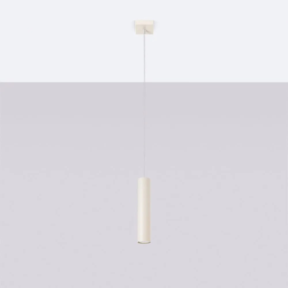 Lustră crem ø 8 cm Castro – Sollux