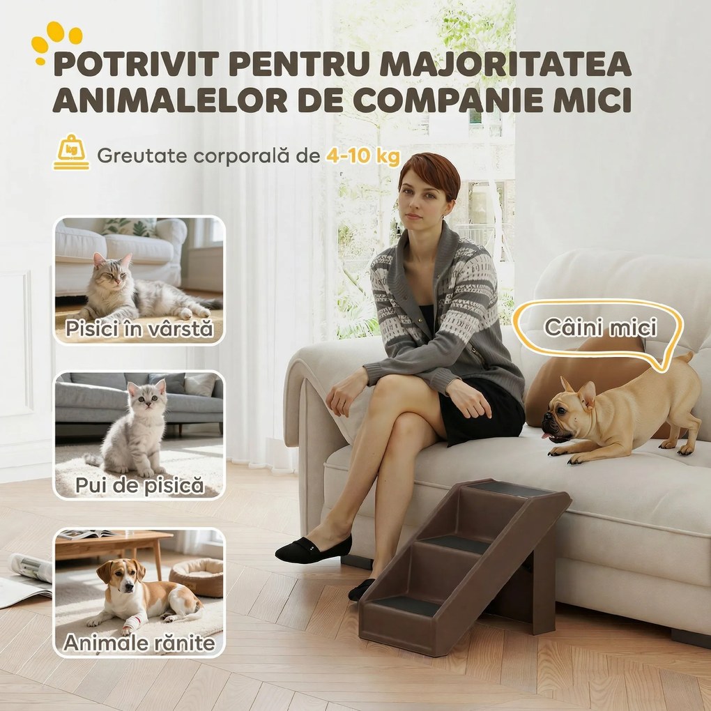 PawHut trepte pentru animale | Aosom Romania