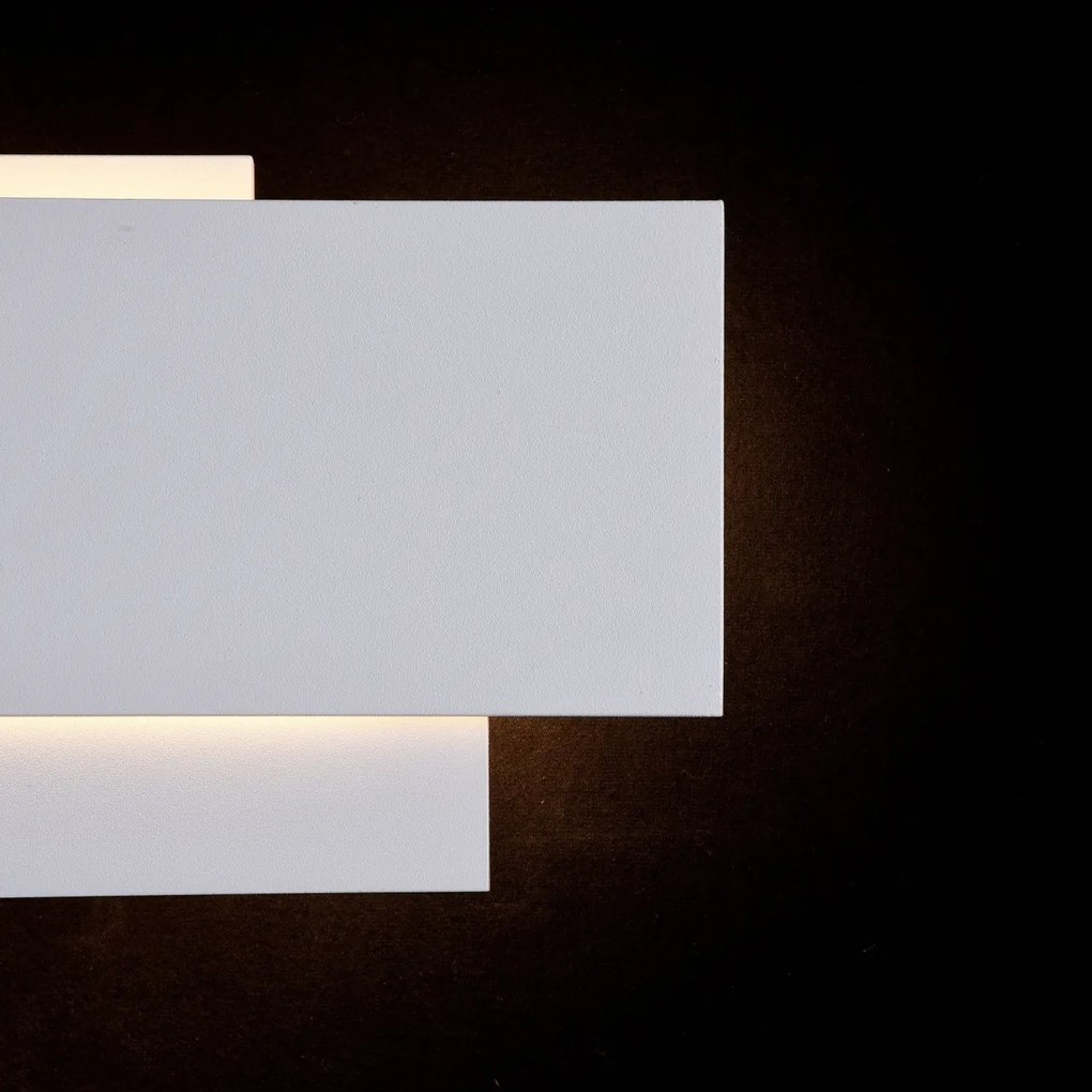 Aplica de perete LED design modern Kona alb MYC804WL-L12W