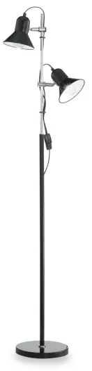 Ideal Lux - Lampadar POLLY, 2x E27, 60W, 230V, negru