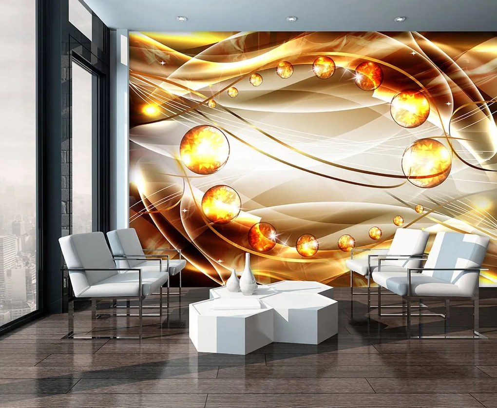 Fototapet - Chihlimbar abstract - orizontal (152,5x104 cm)