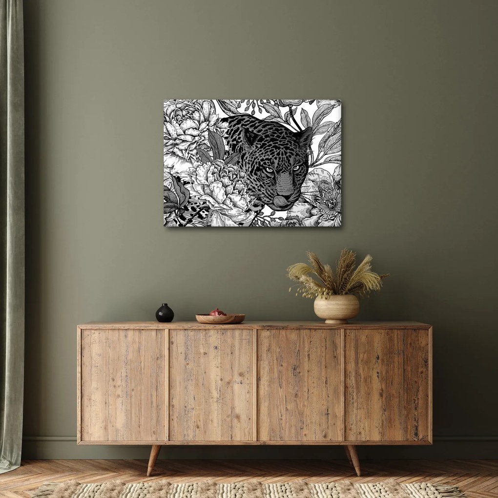 Tablou - Grădină exotică (70x50 cm)