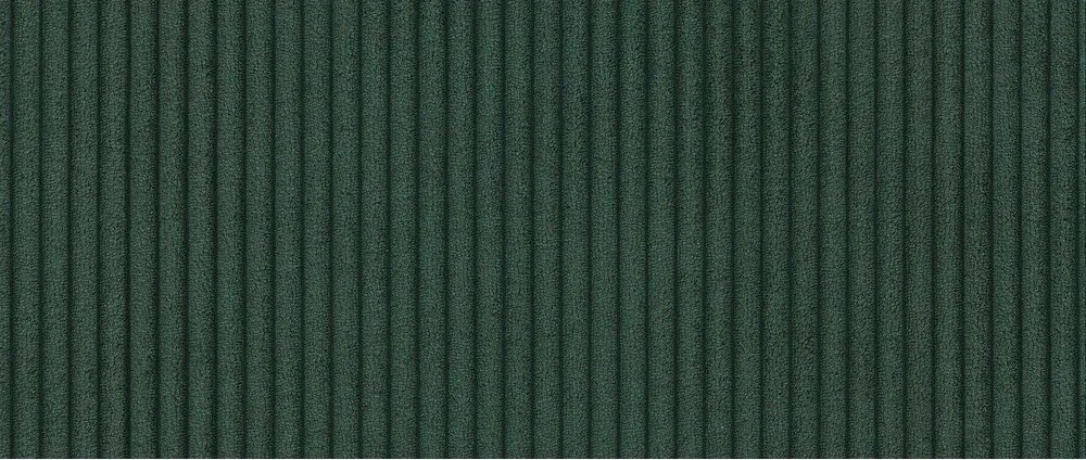 Modul pentru canapea verde cu tapițerie din catifea reiată (cu colț pe partea dreaptă) Nihad modular – Bobochic Paris