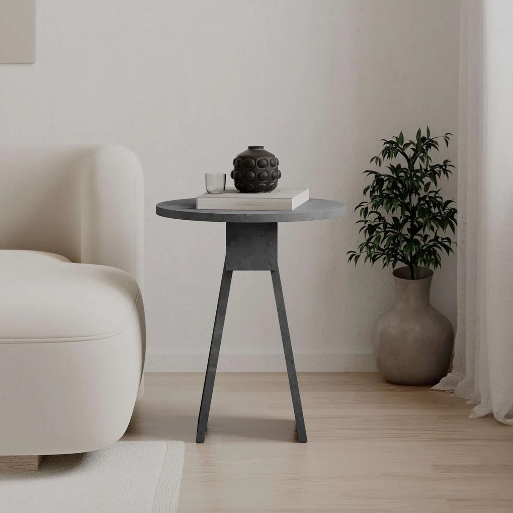 Chen Retro Grey Măsuță de cafea