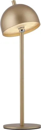 Schöner Wohnen 19244-12 - Lampă de masă LED dimabilă BELLIS, 2,5W/5V, IP54, aurie