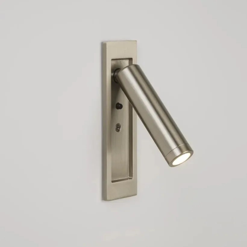 Aplica incastrabila cu spot LED directionabil Marylebone nickel