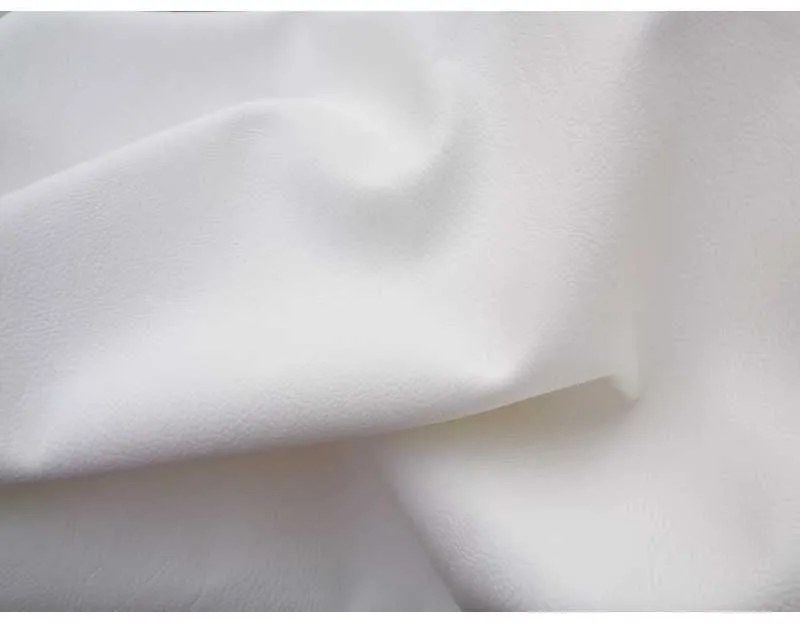 Fotoliu Nirvana Hobbit Pufrelax, Material Piele ecologica - Alb