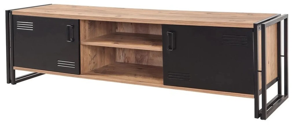 Mobilier living Cosmopolitan 1 (Pin atlantic + Negru). 1089383