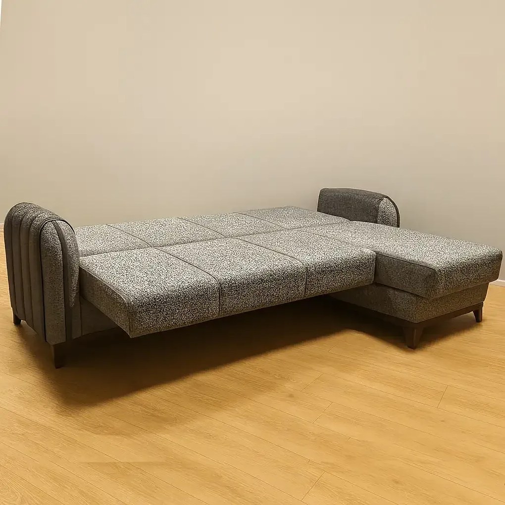 Coltar extensibil cu lada Soren Homs,gri