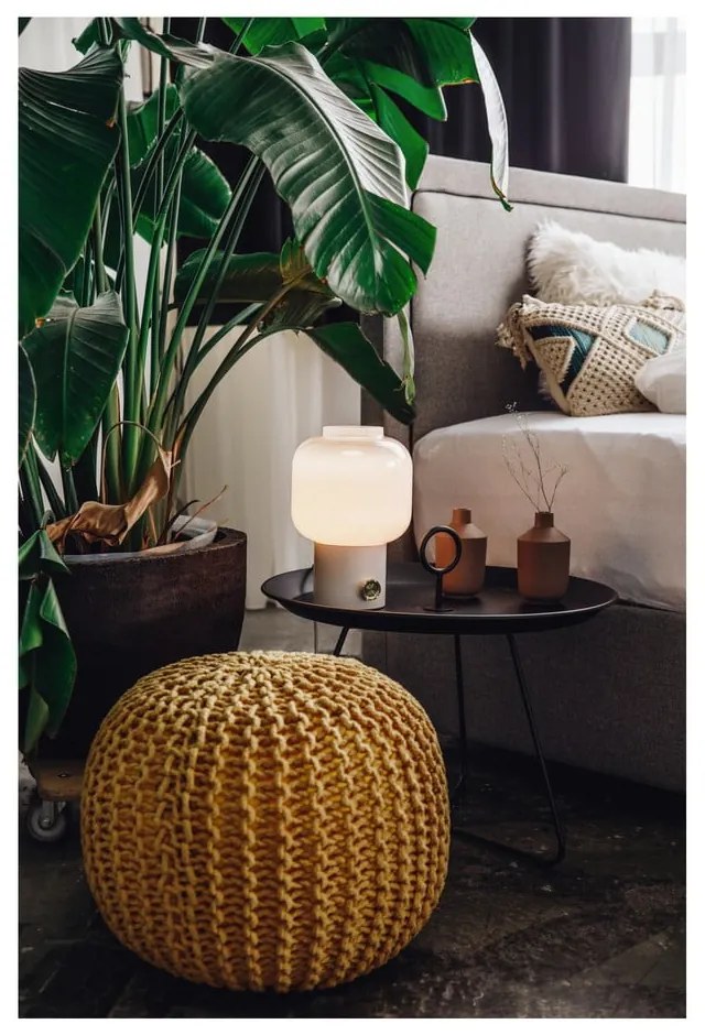 Puf Bonami Essentials, galben muștar