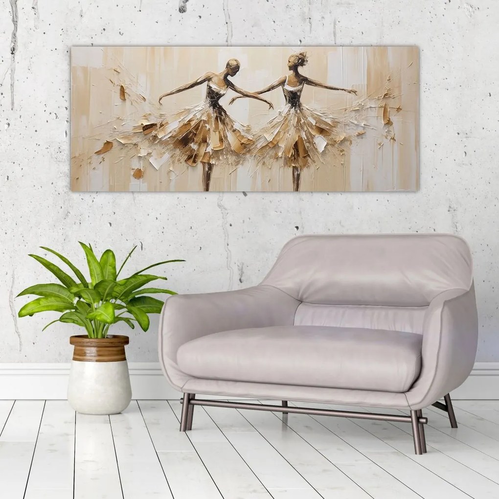 Tablou - Balerine (120x50 cm)