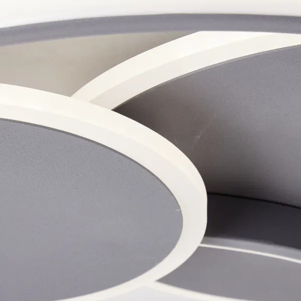 Plafonieră LED dimabilă Brilliant RUNDA LED/50W/230V 3000-6500K negru + telecomandă