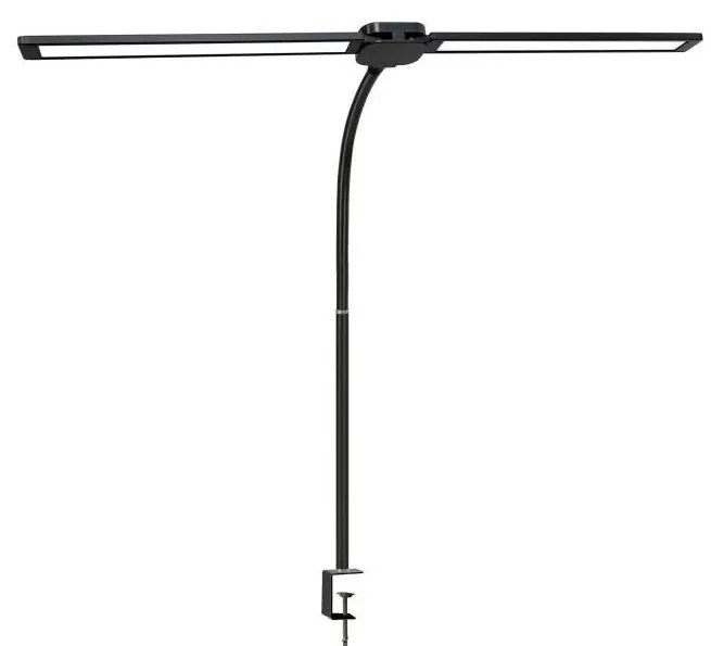 Lampă de birou LED cu intensitate reglabilă USB TENUIX DUO LED/14W/5V 3000-6000K negru