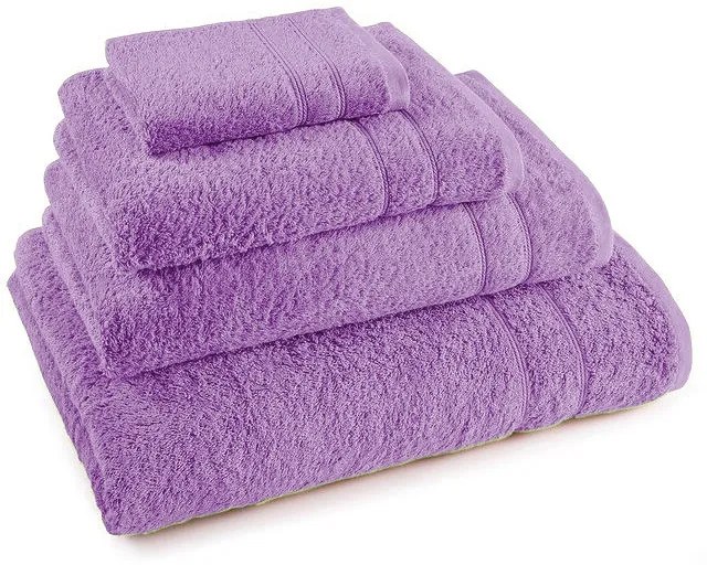 Set 12 prosoape din Bumbac 100%, dimensiune 50 x 100 cm, Culoare Violet, Calitate Premium, HEIMTEX Germany