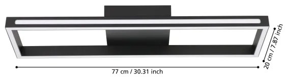 Plafonieră LED dimabilă Eglo 99679 SALVILANAS-Z LED/21W/230V 2700-6500K