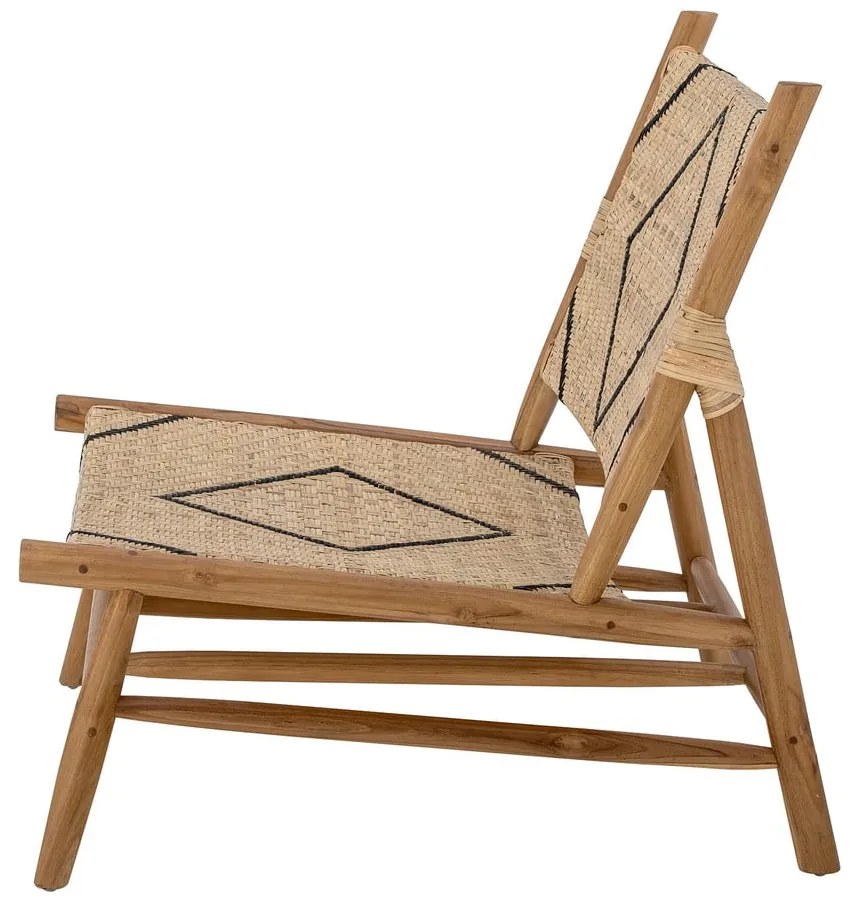 Fotoliu în culoare naturală țesut Lennox - Bloomingville