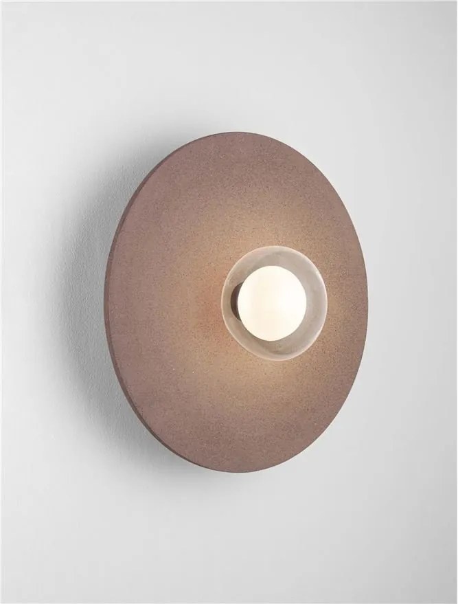 Aplica de perete decorativa VRAHOS red terrazzo
