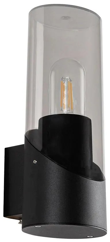 Aplică de exterior Prezent 28208A ACREA 1xE27/35W/230V IP54 negru