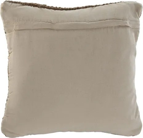 Pernă decorativă din iută, lână și bumbac țesută manual, 45 x 45 cm, „Jute Wool Cushion"