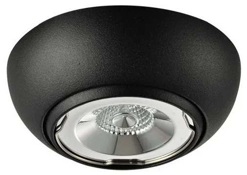 Spot incastrabil directionabil de tavan/plafon NEMO negru ZZ AZ3399